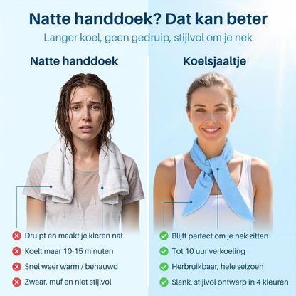Kühlschal - Endlich cool, auch ohne Klimaanlage